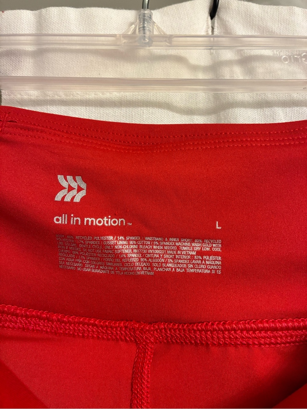 !NWT! All In Motion Athletic Shorts Women’s Size Large - Picture 5 of 5